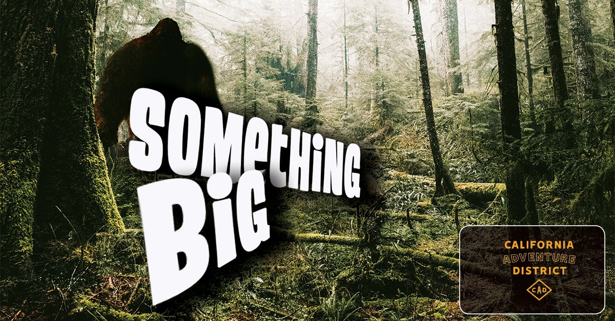 Title Image with a Bigfoot in a Forest